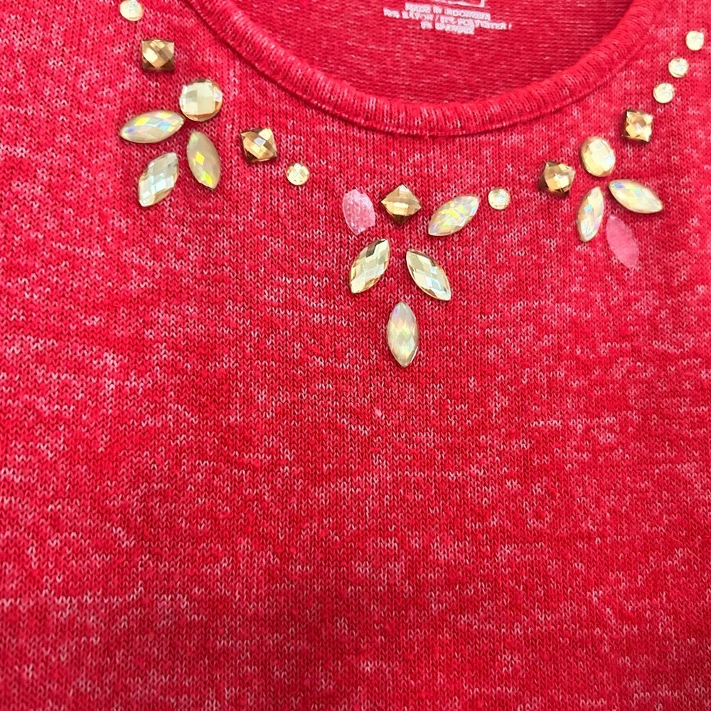 Red and Navy Kids Dress Set - Picture 7 of 8